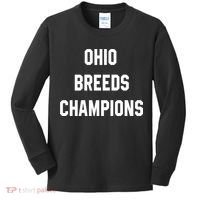 Ohio Breeds Champions Kids Long Sleeve Shirt thumb 0