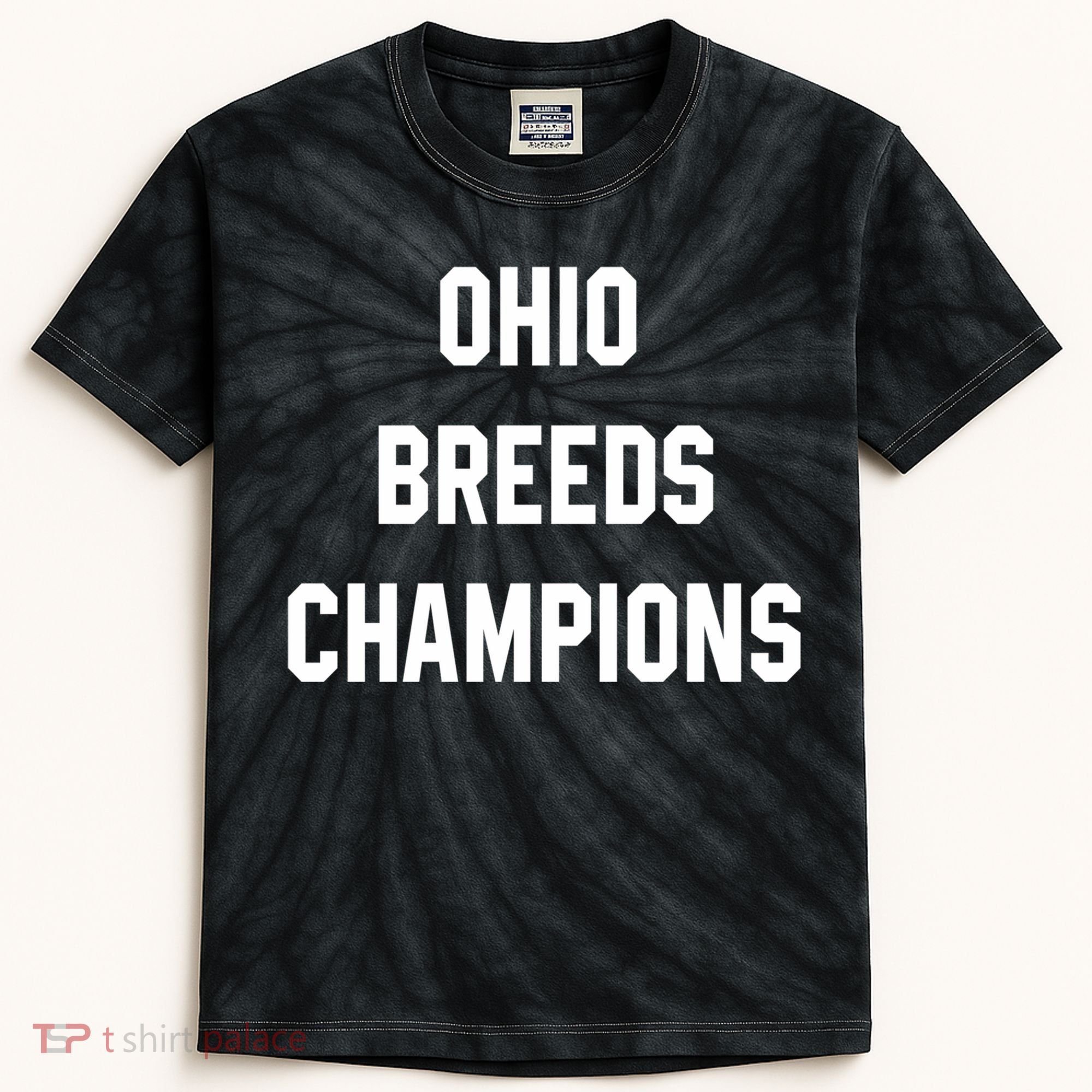 Ohio Breeds Champions Kids Tie-Dye T-Shirt
