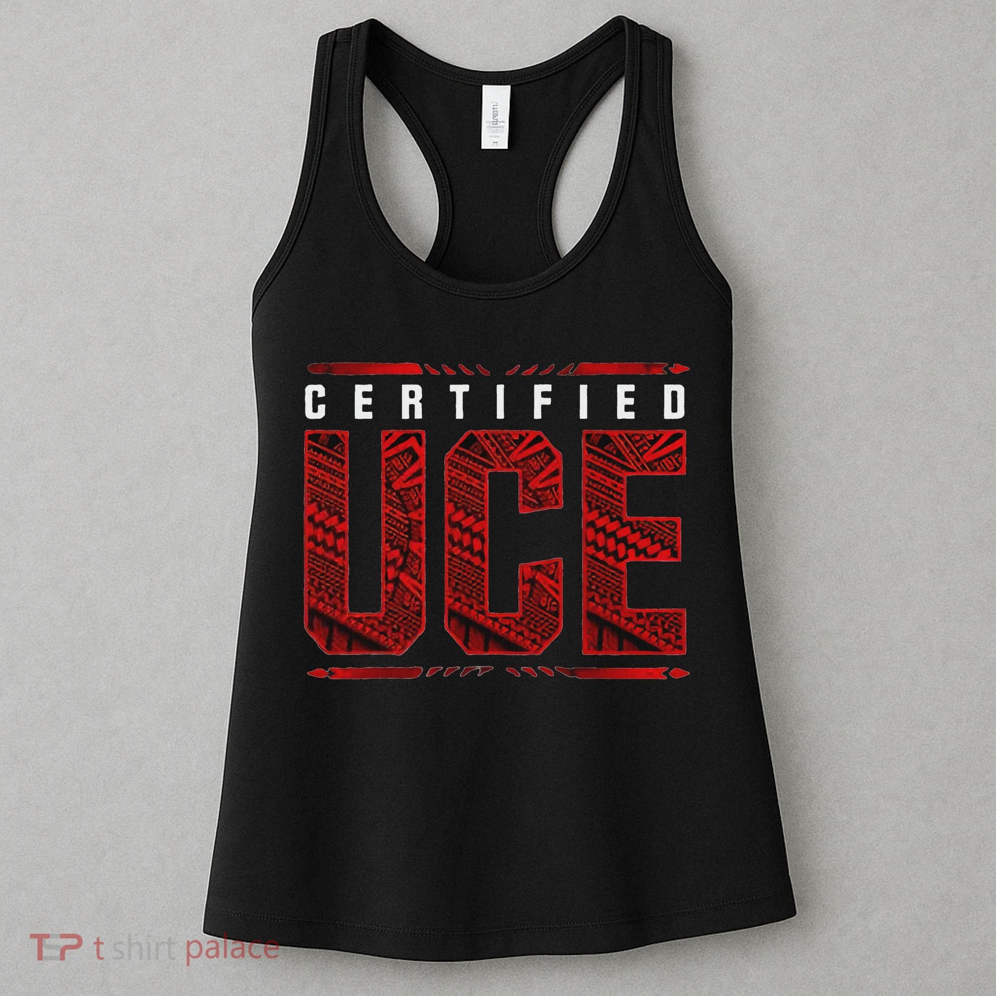 Og Bloodline Certified Uce Funny Wrestling Women's Tank Top