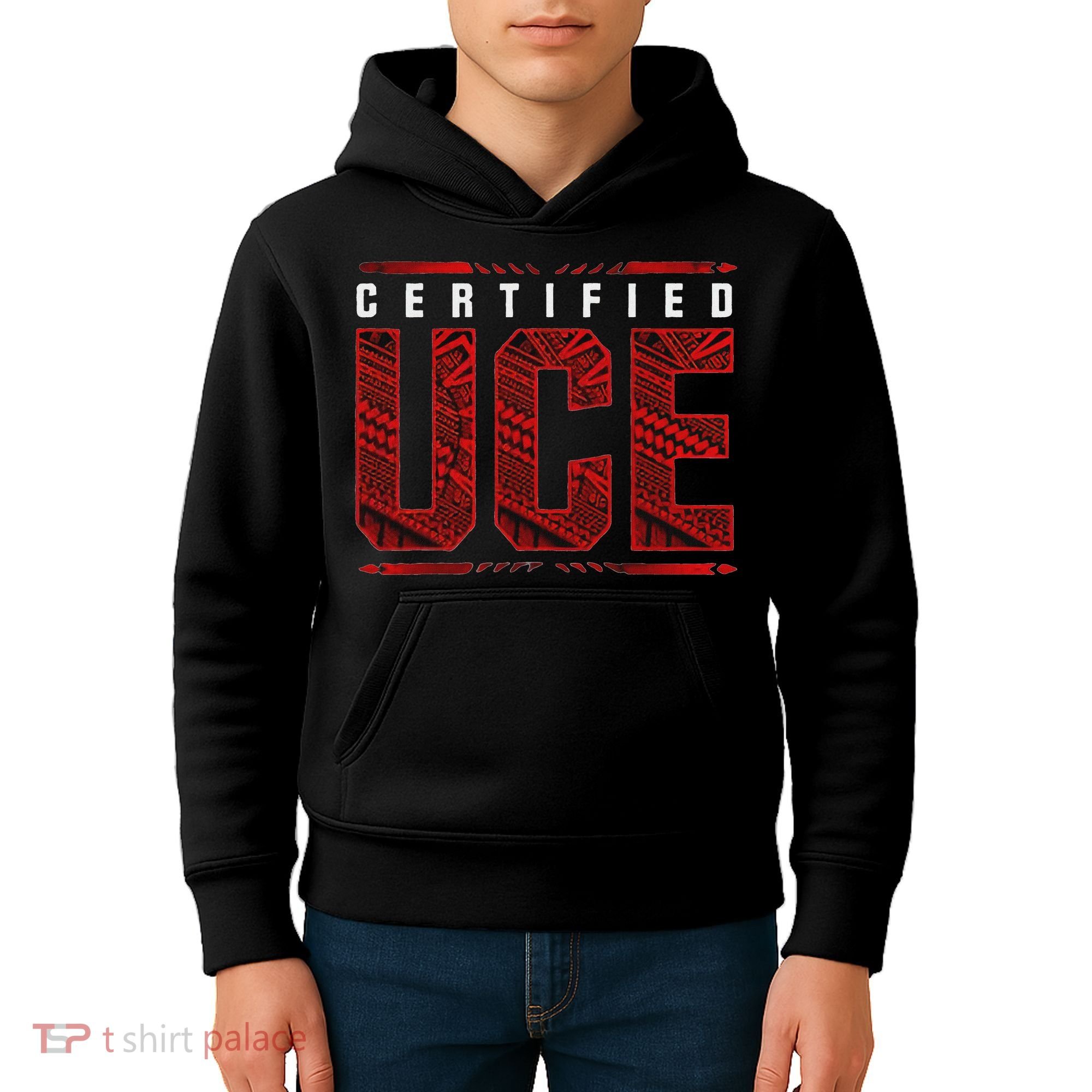 Og Bloodline Certified Uce Funny Wrestling Kids Hoodie