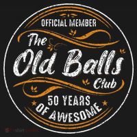Old Balls Club 50th Birthday 50 Years Of Awesome Long Sleeve Shirt thumb 2