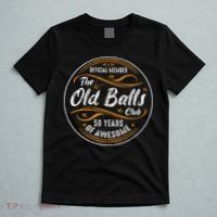 Old Balls Club 50th Birthday 50 Years Of Awesome T-Shirt thumb 5