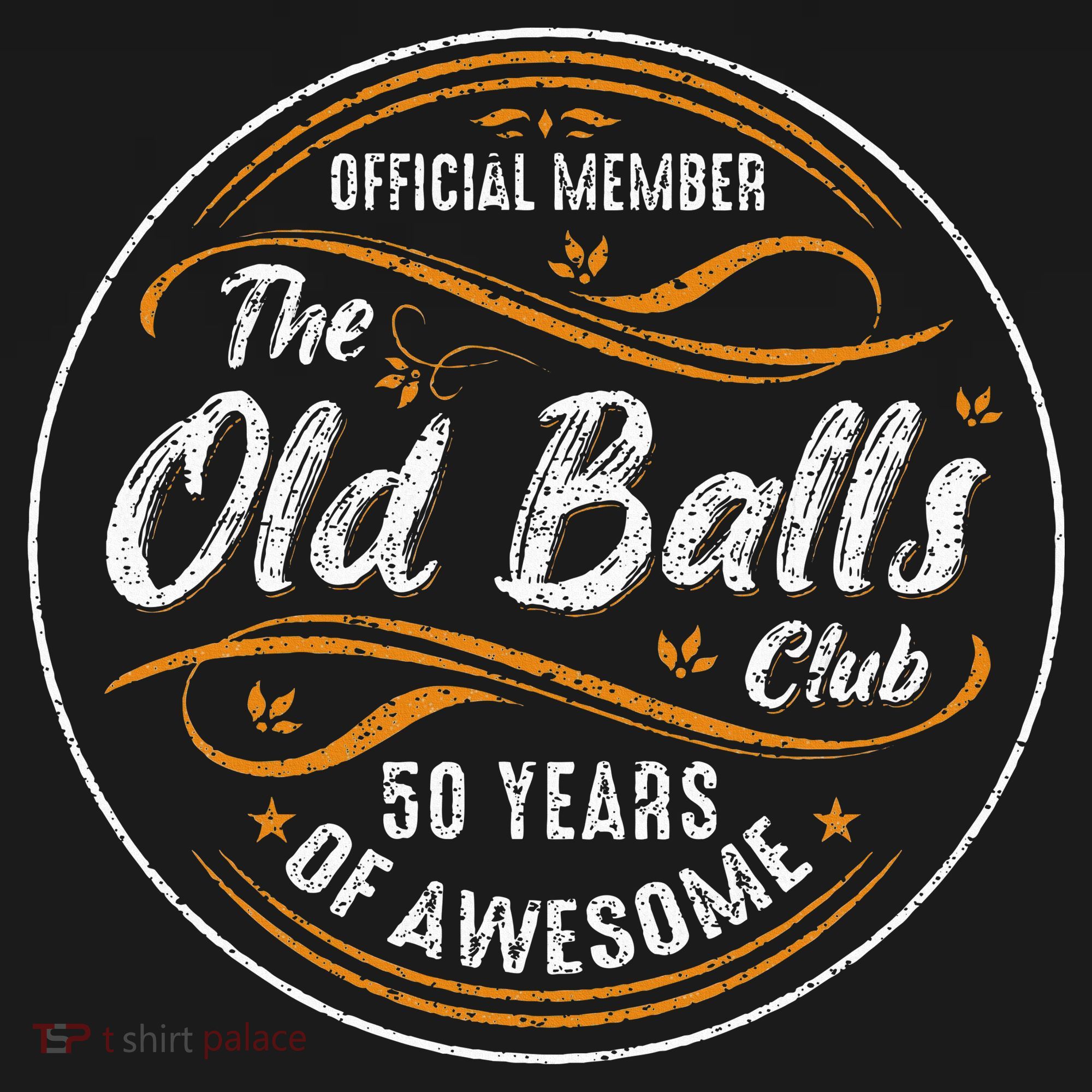 Old Balls Club 50th Birthday 50 Years Of Awesome Women's Tank Top