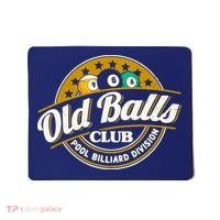 Old Balls Club Pool 8 Ball Billiards Division For Mousepad thumb 0