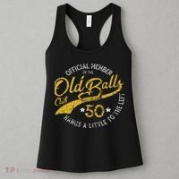 Old Balls Club 50th For 's Over The Hill Birthday Women's Tank Top thumb 3