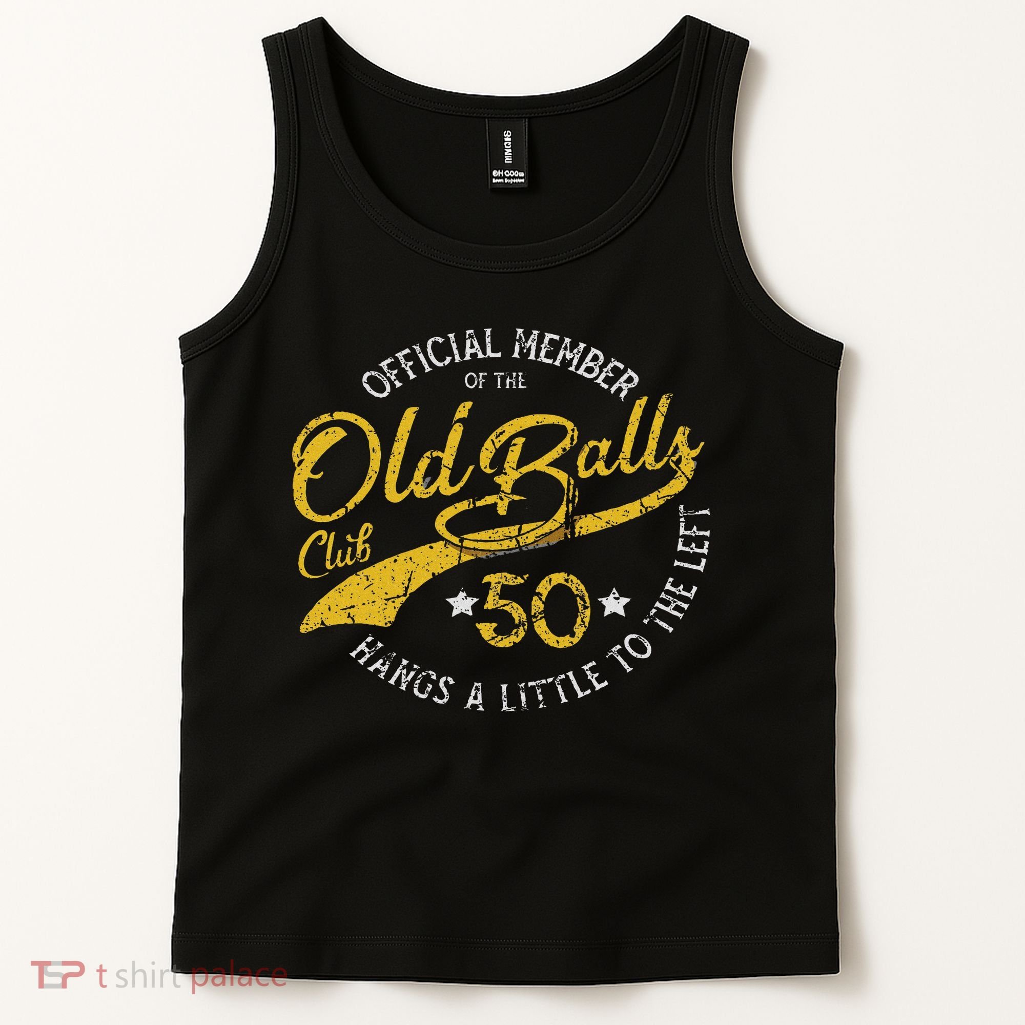 Old Balls Club 50th For 's Over The Hill Birthday Tank Top