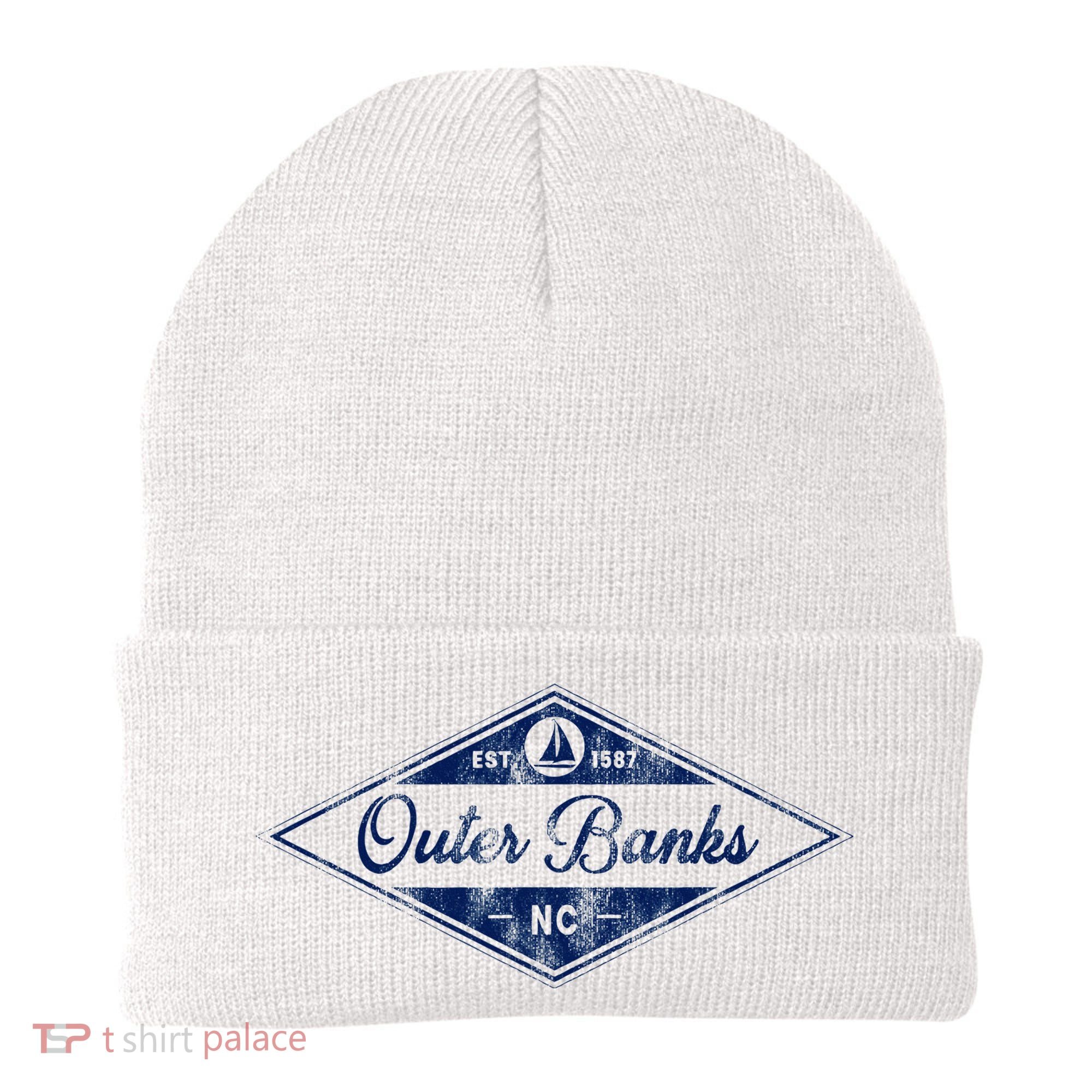 O.U.T.E.R B.A.N.K.S Est 1587 Obx North Carolina Nc Boating Beanie