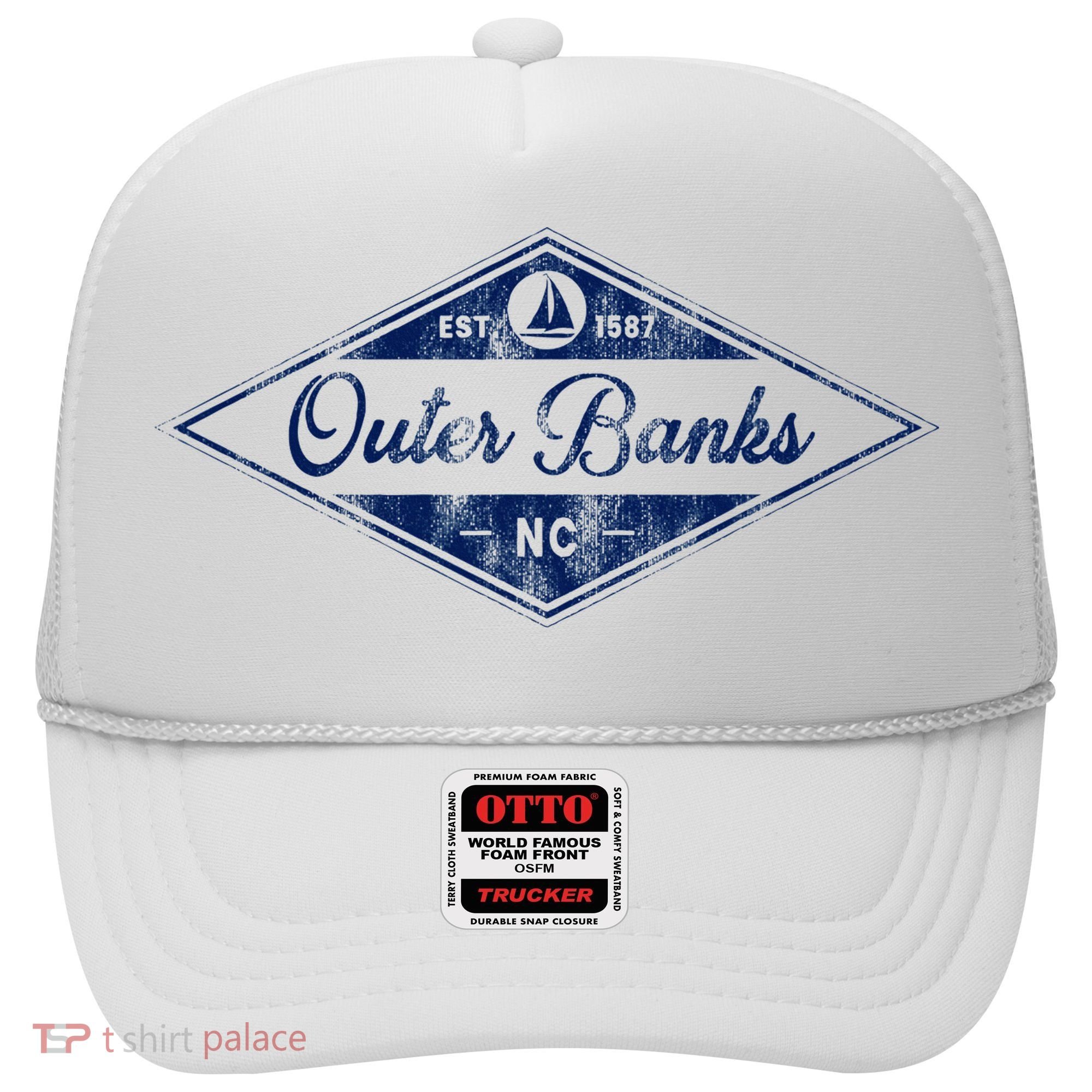 O.U.T.E.R B.A.N.K.S Est 1587 Obx North Carolina Nc Boating Hat