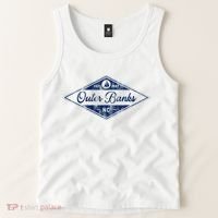 O.U.T.E.R B.A.N.K.S Est 1587 Obx North Carolina Nc Boating Tank Top thumb 2