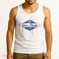 O.U.T.E.R B.A.N.K.S Est 1587 Obx North Carolina Nc Boating Tank Top thumb 3