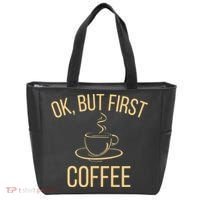 Ok, But First COFFEE Tote Bag thumb 0
