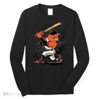 Orioles Bird For Orioles lovers Men Women Kids Long Sleeve Shirt thumb 0
