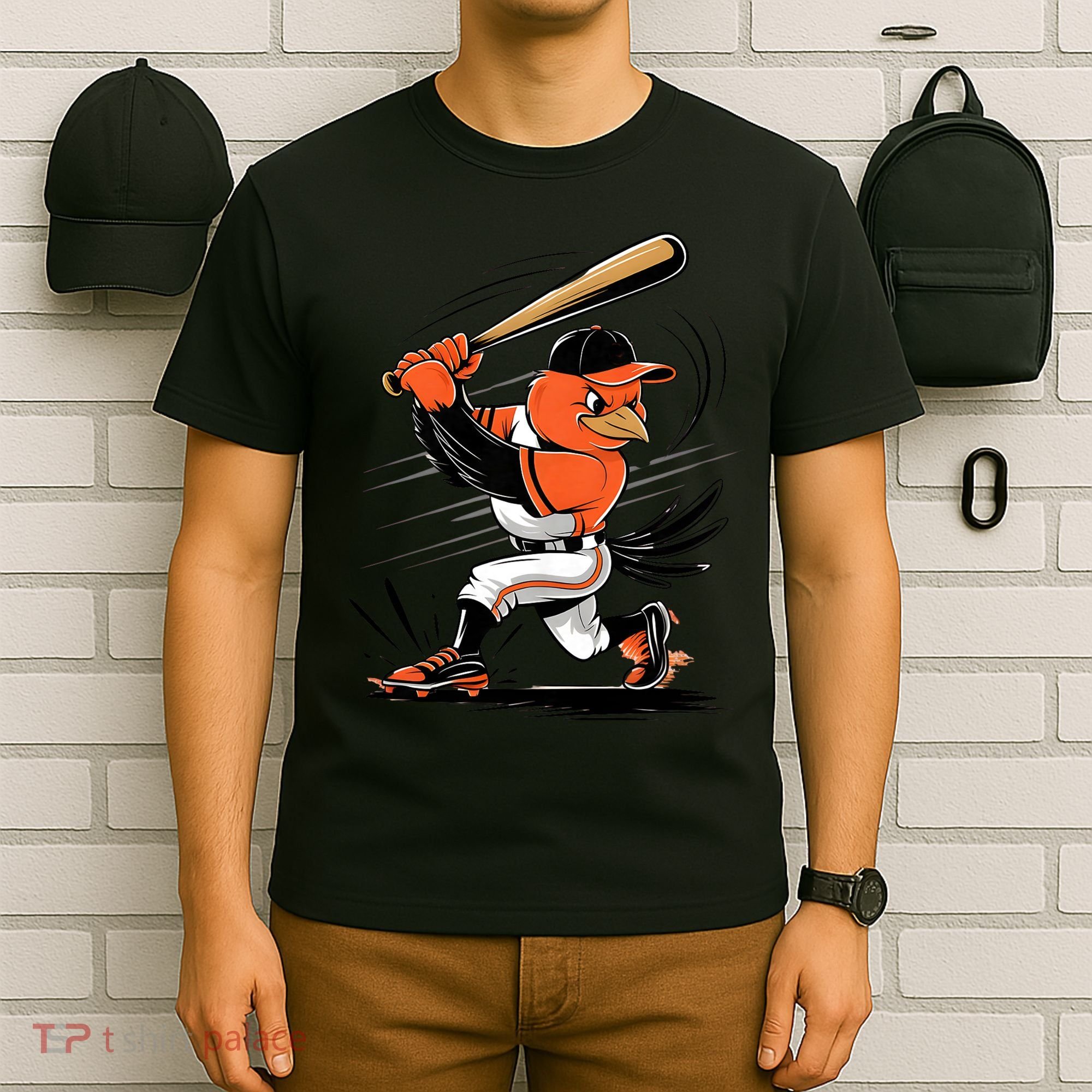 Orioles Bird For Orioles lovers Men Women Kids T-Shirt