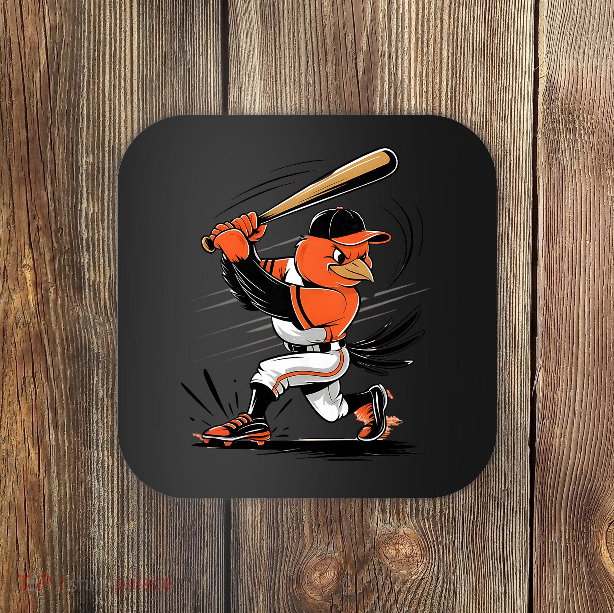 Orioles Bird For Orioles lovers Men Women Kids Coaster
