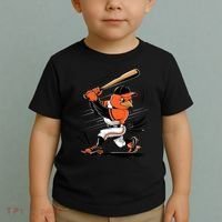 Orioles Bird For Orioles lovers Men Women Kids Toddler T-Shirt thumb 2