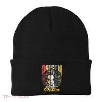 October Birthday For Women Black African Queen Beanie thumb 0