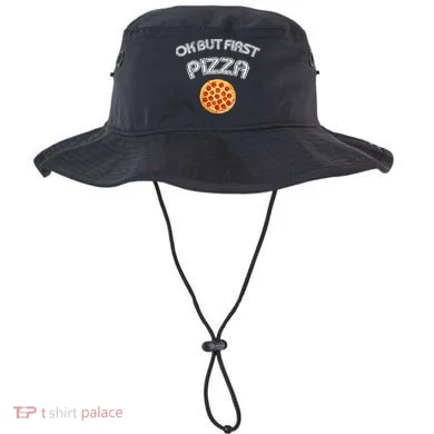 Ok But First Pizza Bucket Hat