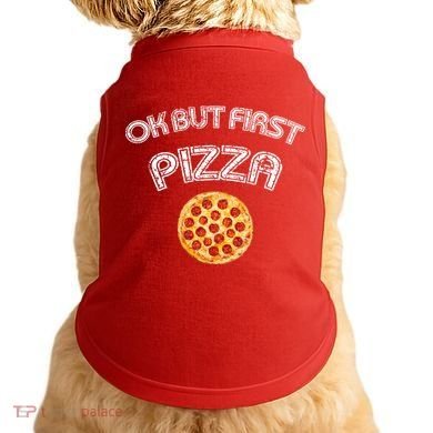 Ok But First Pizza Doggie Tank