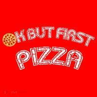 Ok But First Pizza Funny Pizza Lover Women's Tank Top thumb 5