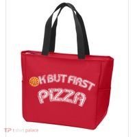 Ok But First Pizza Funny Pizza Lover Tote Bag thumb 3