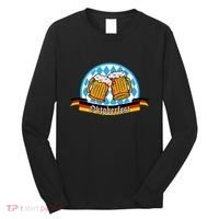 Oktoberfest Beer Festive German Holiday Long Sleeve Shirt thumb 0
