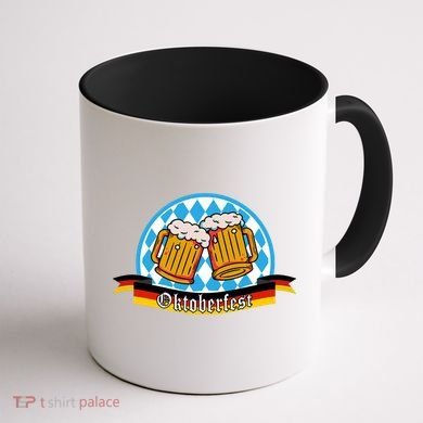 Oktoberfest Beer Festive German Holiday Coffee Mug back