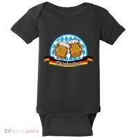 Oktoberfest Beer Festive German Holiday Baby Bodysuit thumb 0