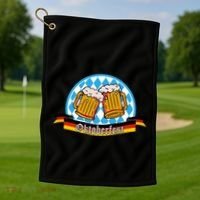 Oktoberfest Beer Festive German Holiday Golf Towel thumb 1