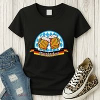 Oktoberfest Beer Festive German Holiday Women's T-Shirt thumb 3