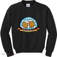 Oktoberfest Beer Festive German Holiday Kids Sweatshirt thumb 0