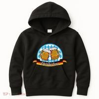 Oktoberfest Beer Festive German Holiday Kids Hoodie thumb 0