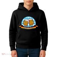 Oktoberfest Beer Festive German Holiday Kids Hoodie thumb 4