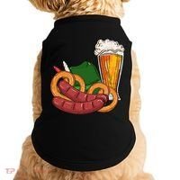 Oktoberfest Beer Food Festive Doggie Tank thumb 0