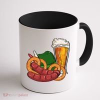 Oktoberfest Beer Food Festive Coffee Mug thumb 1