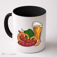 Oktoberfest Beer Food Festive Coffee Mug thumb 0