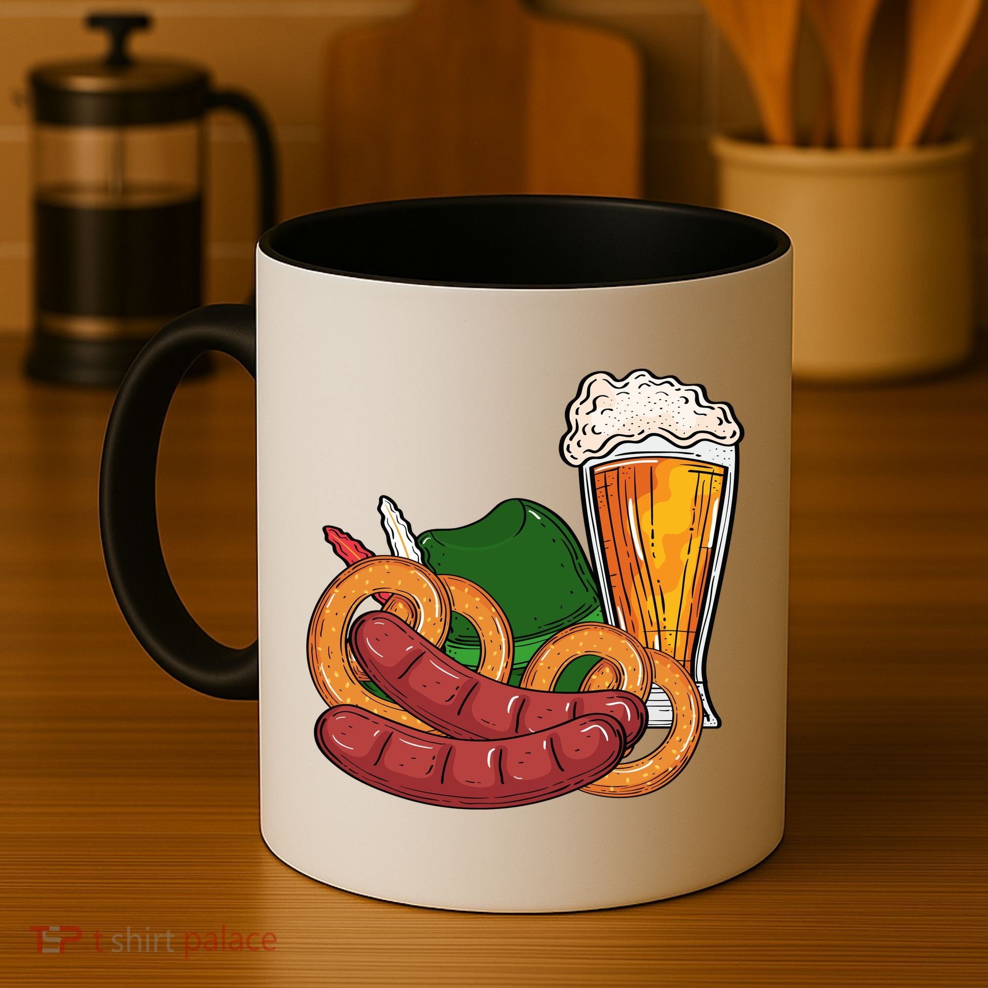 Oktoberfest Beer Food Festive Coffee Mug