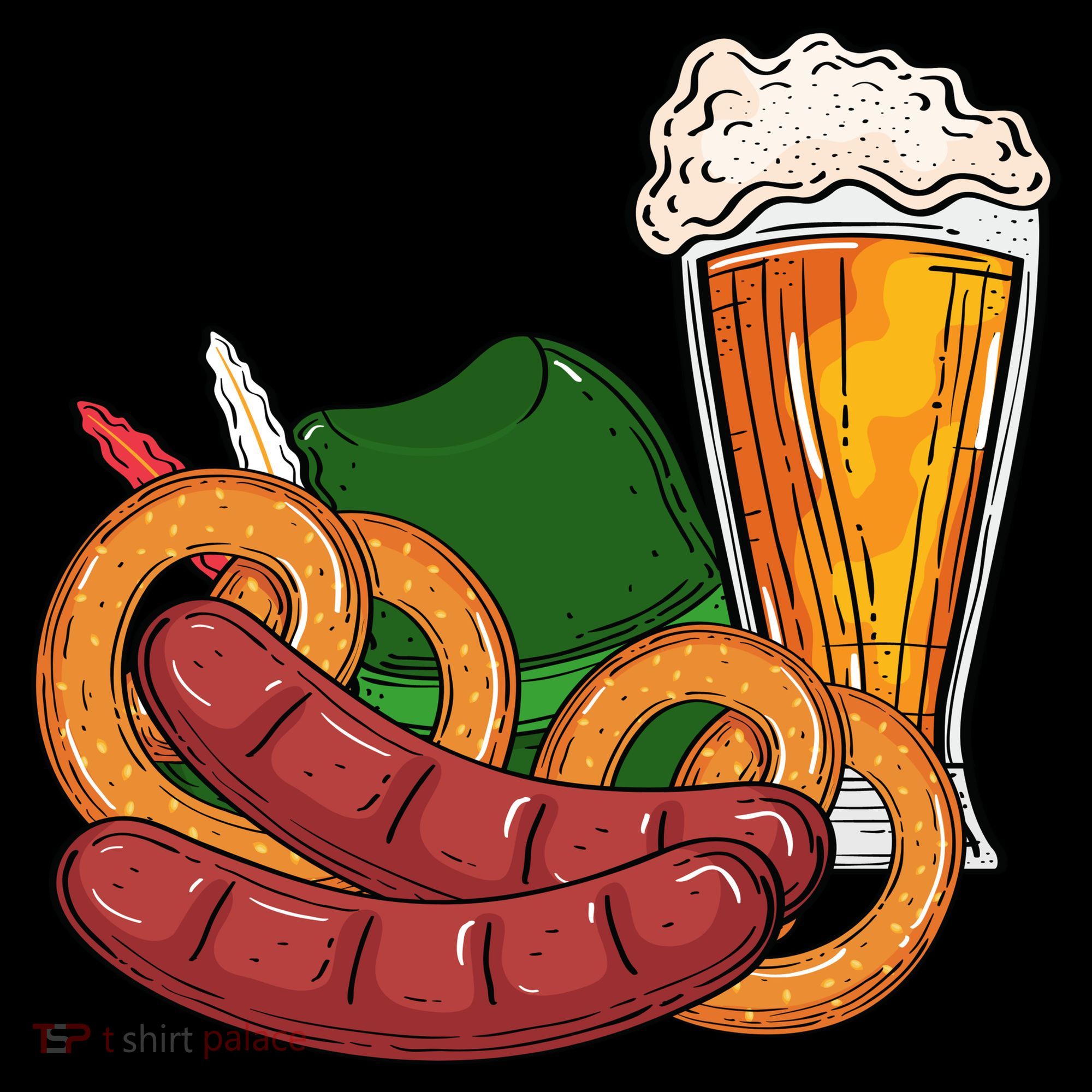 Oktoberfest Beer Food Festive Coffee Mug