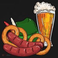 Oktoberfest Beer Food Festive Women's Tank Top thumb 5