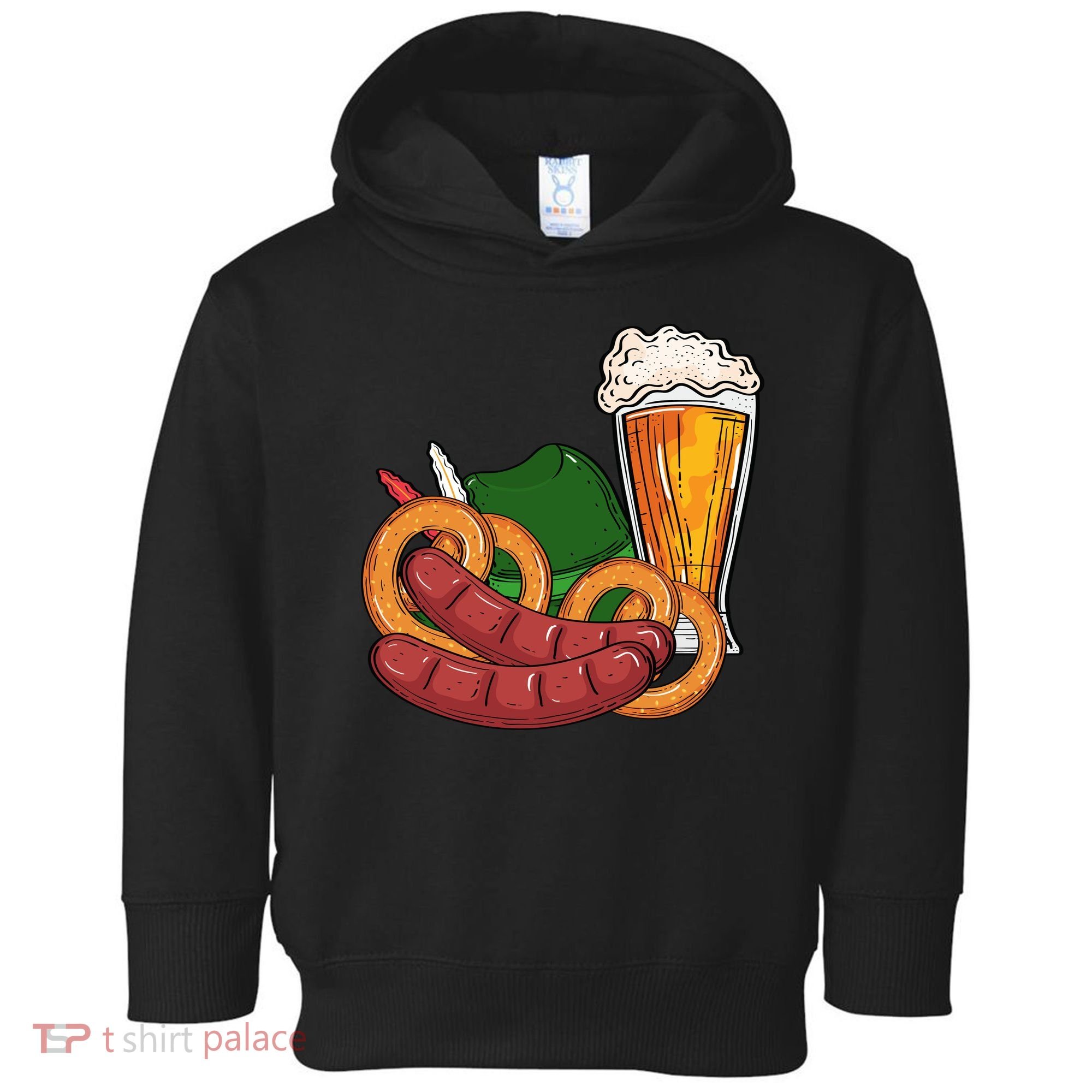 Oktoberfest Beer Food Festive Toddler Hoodie