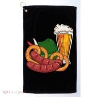 Oktoberfest Beer Food Festive Golf Towel thumb 0