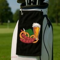 Oktoberfest Beer Food Festive Golf Towel thumb 2