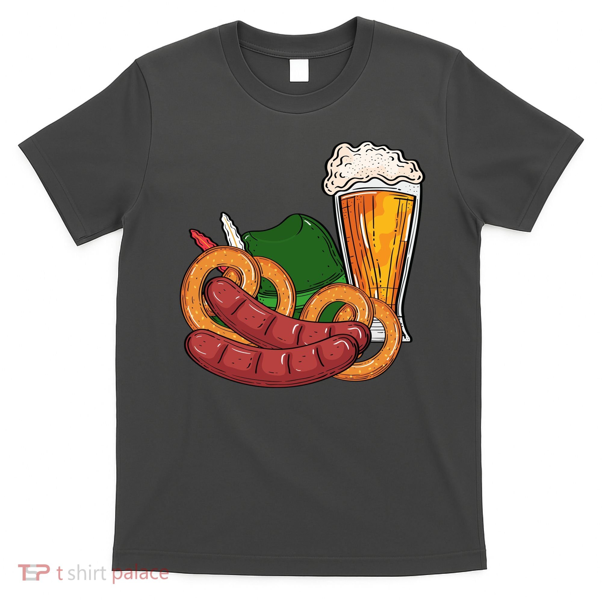 Oktoberfest Beer Food Festive T-Shirt