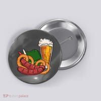 Oktoberfest Beer Food Festive Button thumb 0