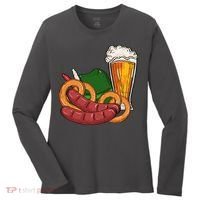 Oktoberfest Beer Food Festive Women's Long Sleeve Shirt thumb 0