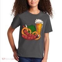 Oktoberfest Beer Food Festive Kids T-Shirt thumb 2