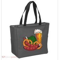 Oktoberfest Beer Food Festive Tote Bag thumb 2