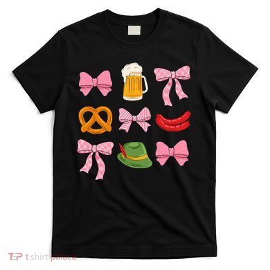 Oktoberfest Beer Festival Prost German Coquette Aesthetic T-Shirt