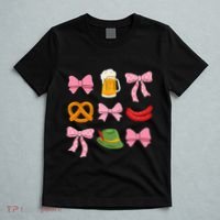 Oktoberfest Beer Festival Prost German Coquette Aesthetic T-Shirt thumb 5