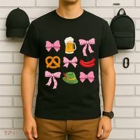 Oktoberfest Beer Festival Prost German Coquette Aesthetic T-Shirt thumb 6