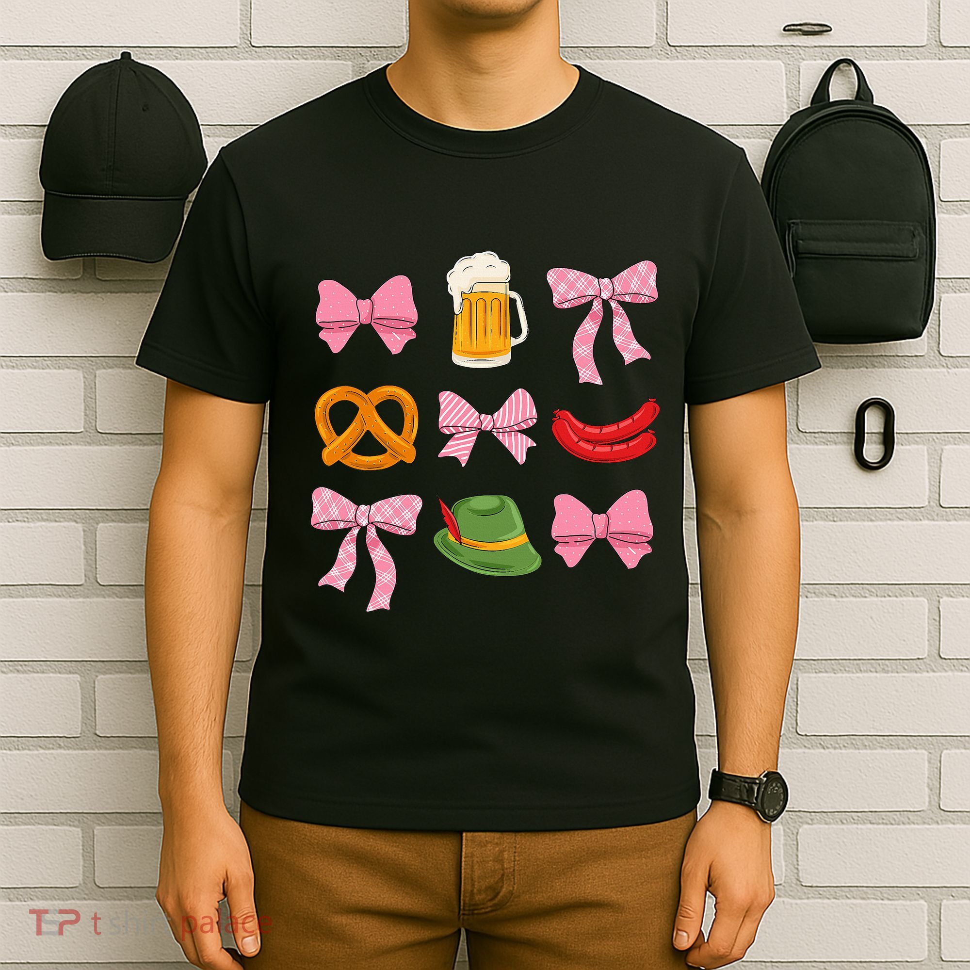 Oktoberfest Beer Festival Prost German Coquette Aesthetic T-Shirt